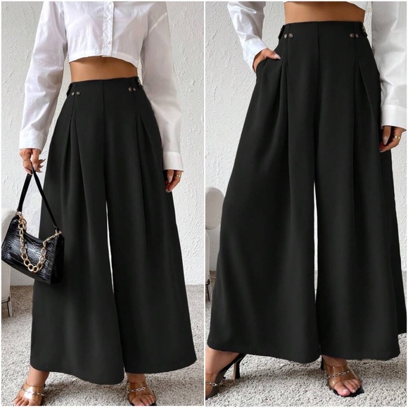 BellanBlue Pants - Classic Minimalist Wide leg Pants